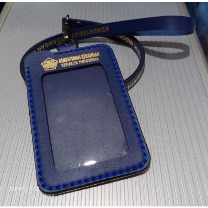

Kalung ID Card Name Tag KEMENKEU RI Biru