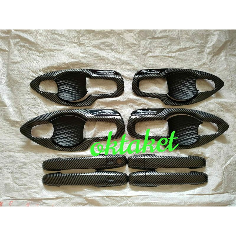 paket outer handle new Avanza Xenia Veloz 2021 2022 exclusive full carbon