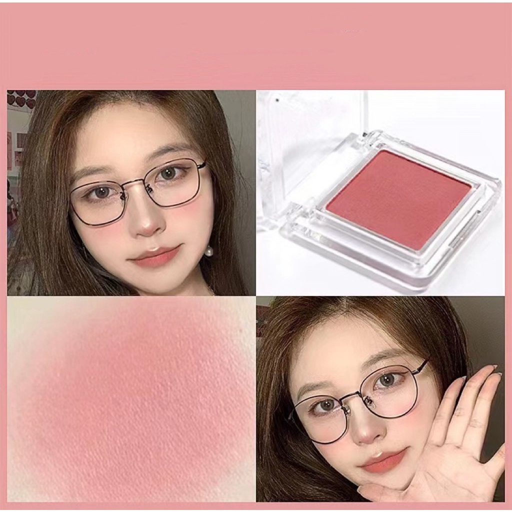 Blush on 1 Kombinasi Warna High Impact Long wear Creamy Blendable Texture 9 shades