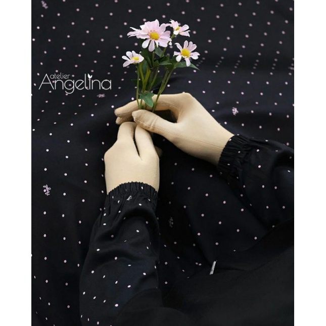 Atelier angelina 3XL (polkadot black - sarah dress)