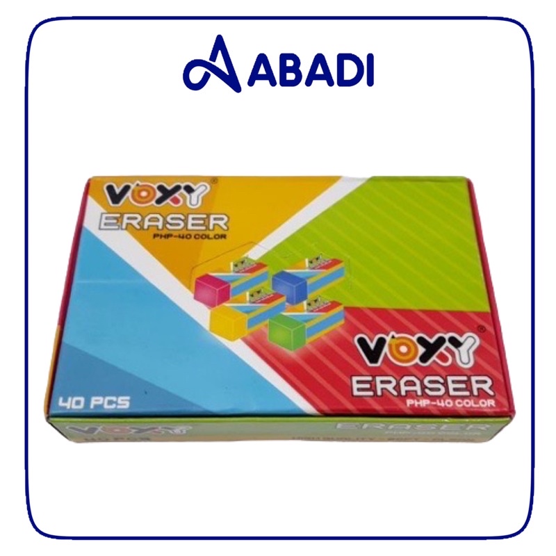 

PENGHAPUS ERASER GOZTAR/VOXY (ISI 40PCS) STEP