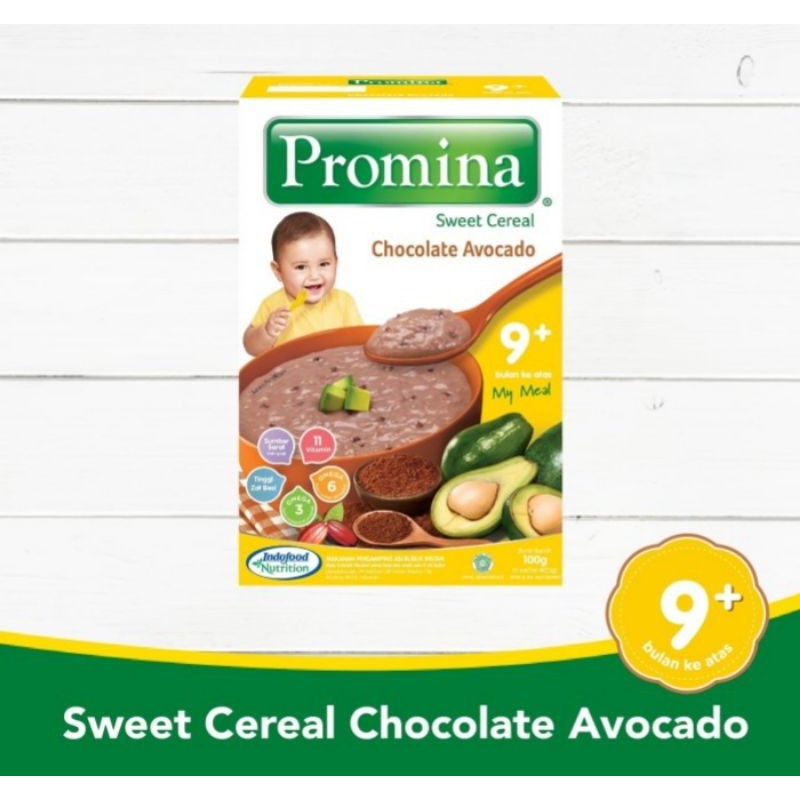 Promina Sweet Cereal Chocolate Avocado 100 gram (9 + )