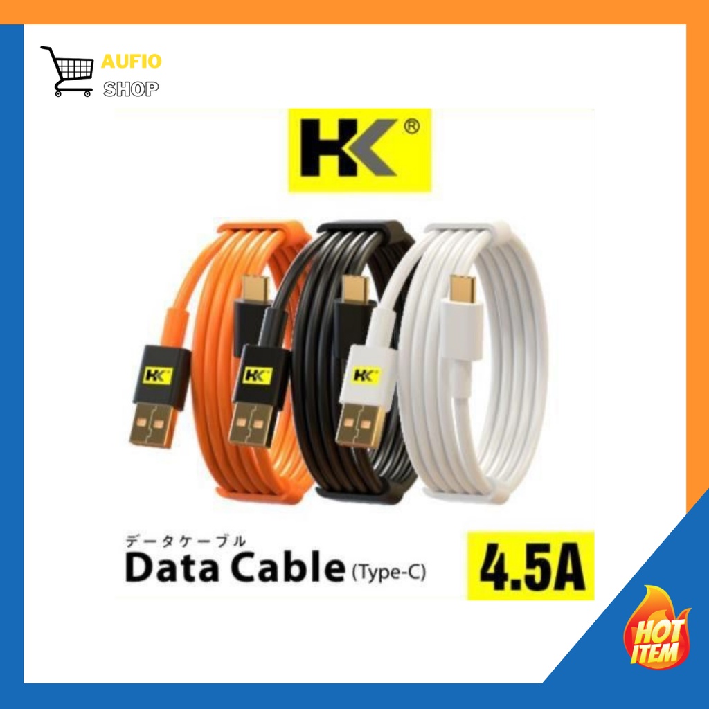 HK FAST CHARGING DATA CABLE TYPE C 4.5A