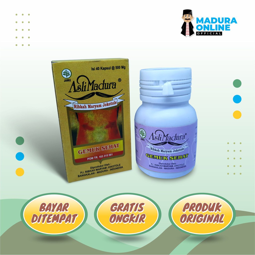 Jamu Madura Original jamu gemuk sehat asli mujarrab menmbah nafsu makan ( Bayar ditempat)