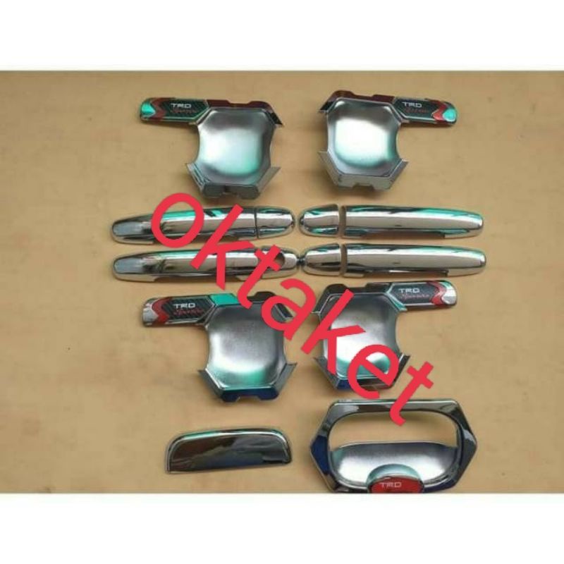 paket outer handle Rush Terios lama old 2006 2010 2012 2017 Trd Sportivo Chrome