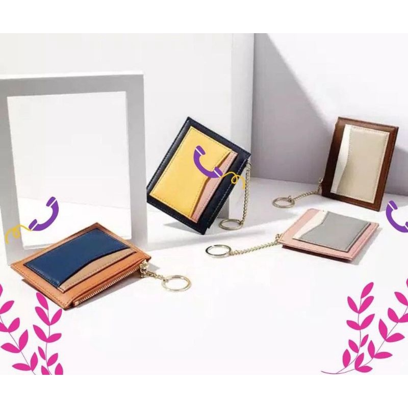 DOMPET WANITA KULIT SINTETIS / CARD HOLDER
