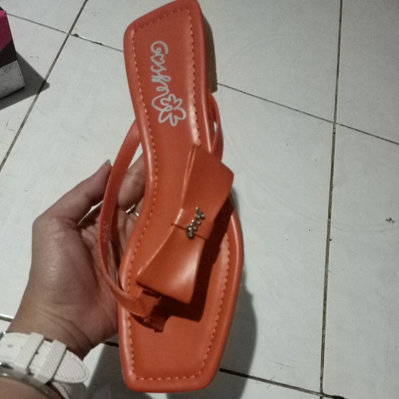 READY SANDAL GOSH ART 749 ORANGE size 37