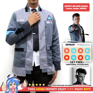 Blazer Jaket Game Detroit Become Human Connor RK800 KEREN | Shopee