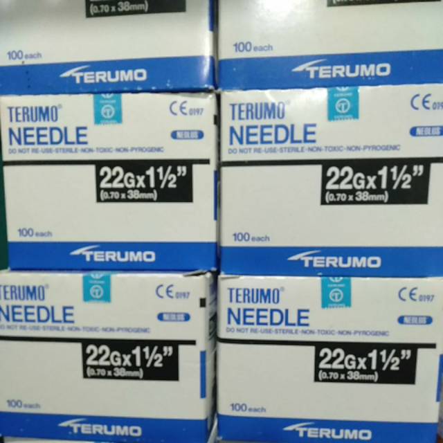 needle terumo 22g