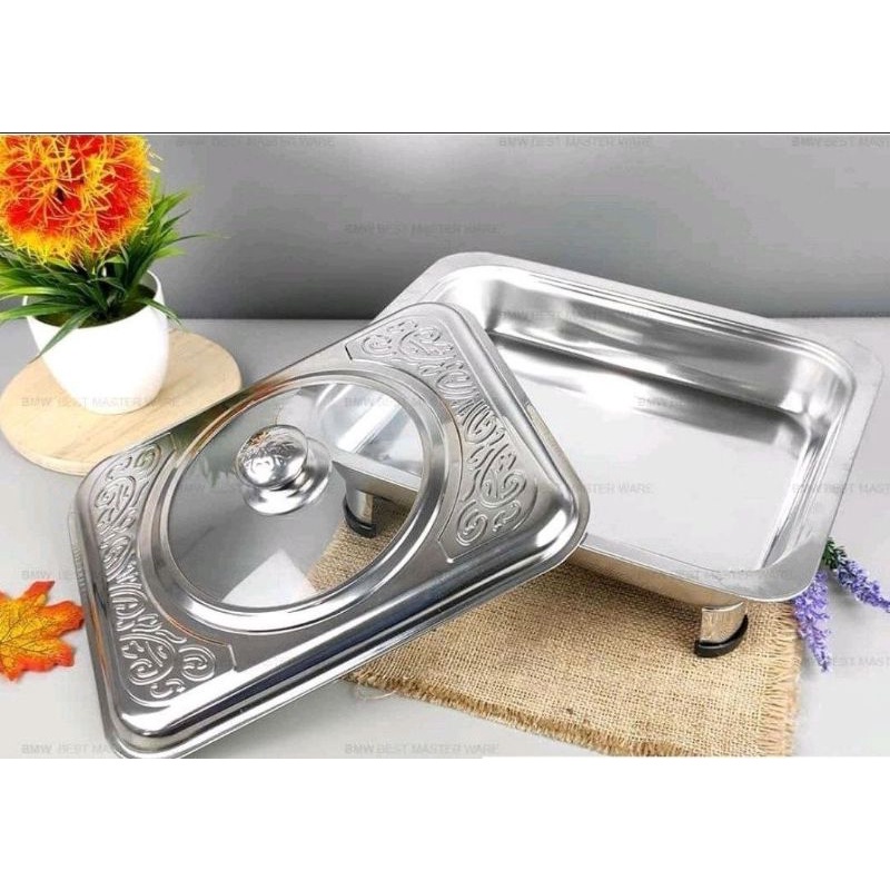 [COD] PANCI PRASMANAN KOTAK STAINLESS STEEL - TEMPAT LAUK