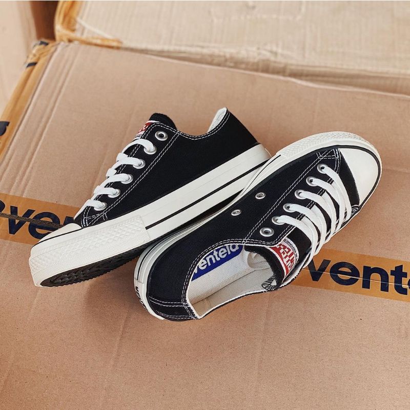 Ventela Ethnic Black Natural Low