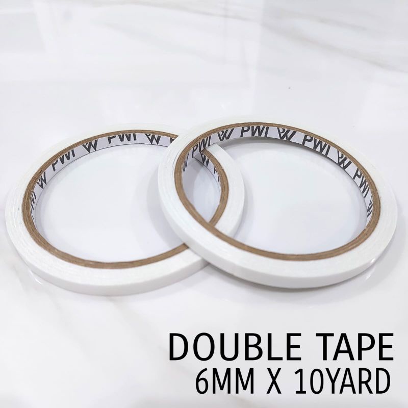 

Double Side Tape 6mm x 10yard PWI