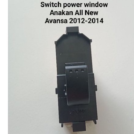 Switch Anakan power window All new avansa 2012-14