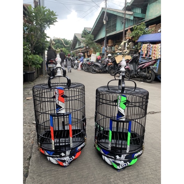 SANGKAR KANDANG ANIS RADJA DECAL D38cm