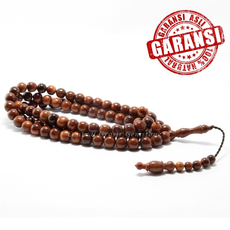 Tasbih Kayu Kaukah Kokka Kaoka Asli Istanbul Turki Garansi