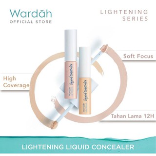 Image of thu nhỏ Wardah Lightening Liquid Concealer - Concealer Mencerahkan dan Menyamarkan Noda Hitam di Wajah Yang Tahan Lama dengan Kandungan Skincare #1