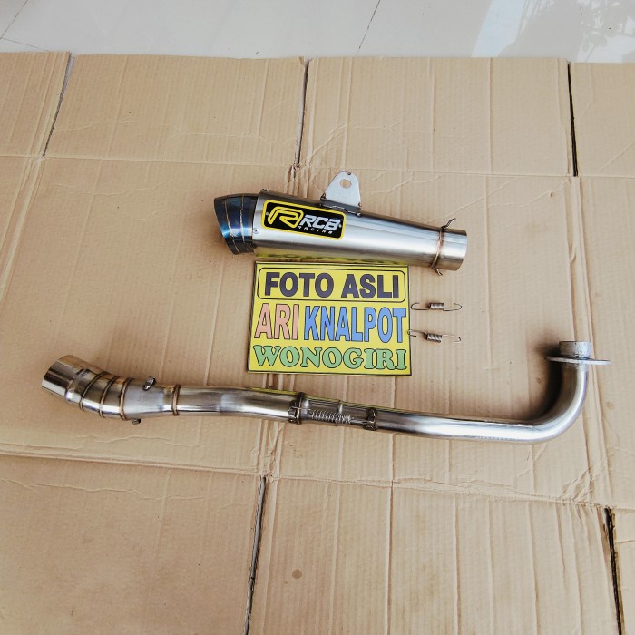 KNALPOT RCB JIKSAW KARISMA BLADE REVO ABS KIRANA SUPRA 125