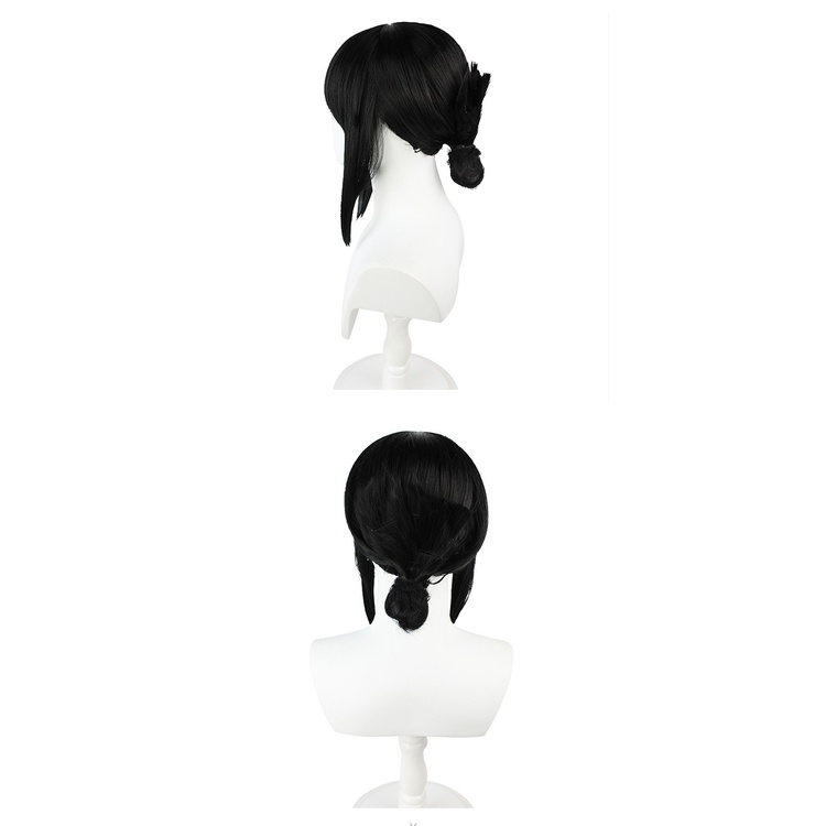 LOL-63 wig rambut palsu daily lolita cosplay love is war kaguya sama hitam