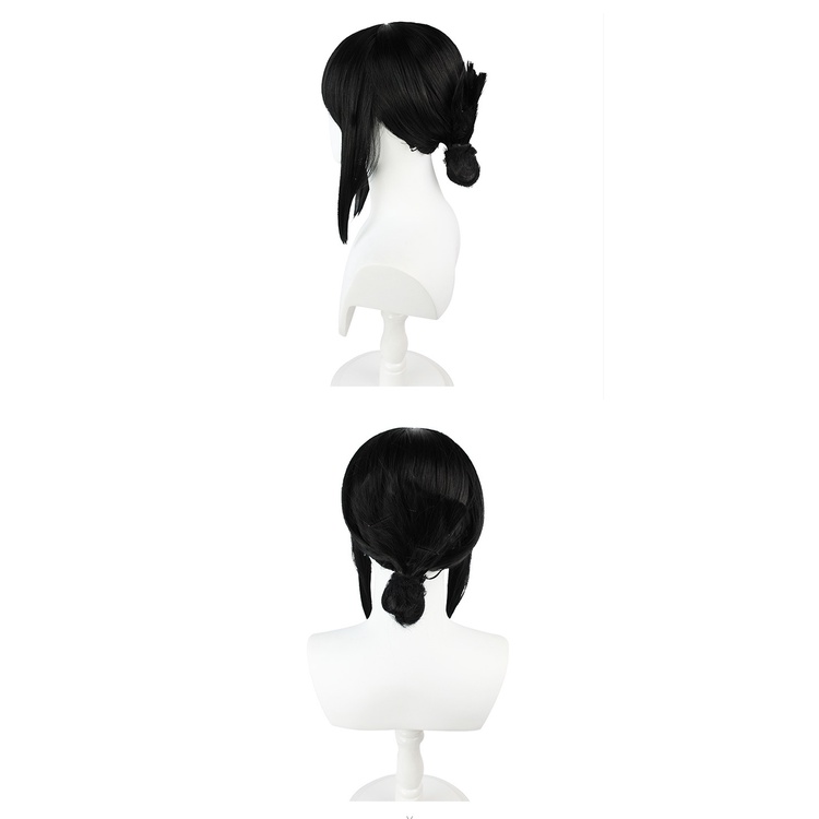 LOL-63 wig rambut palsu daily lolita cosplay love is war kaguya sama hitam