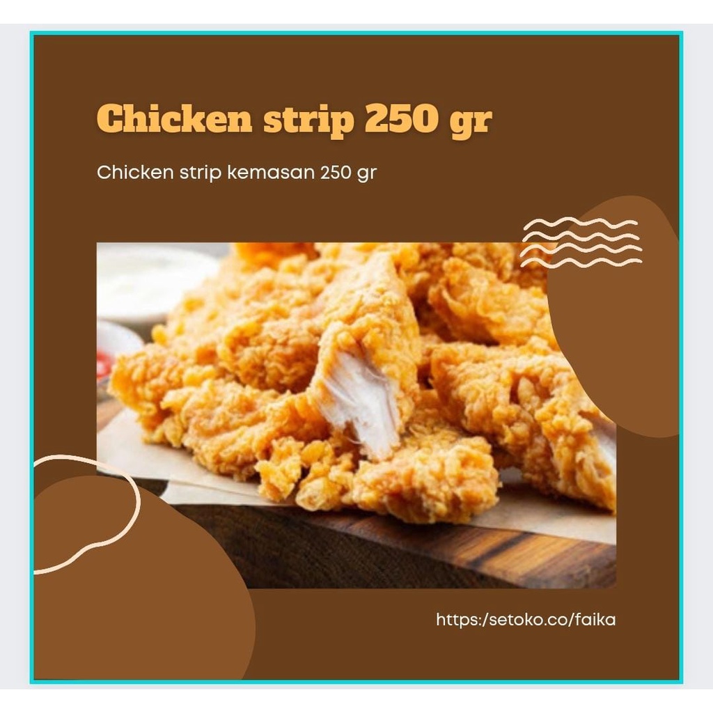 

Chicken Strip 200gr Ayam strip