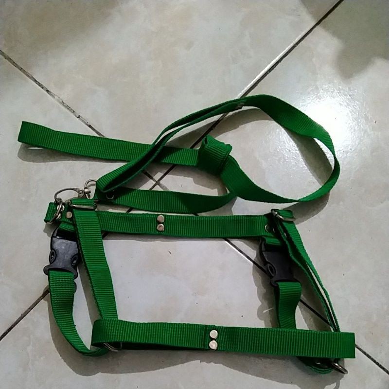 Harness Anjing Kucing Polos 2cm