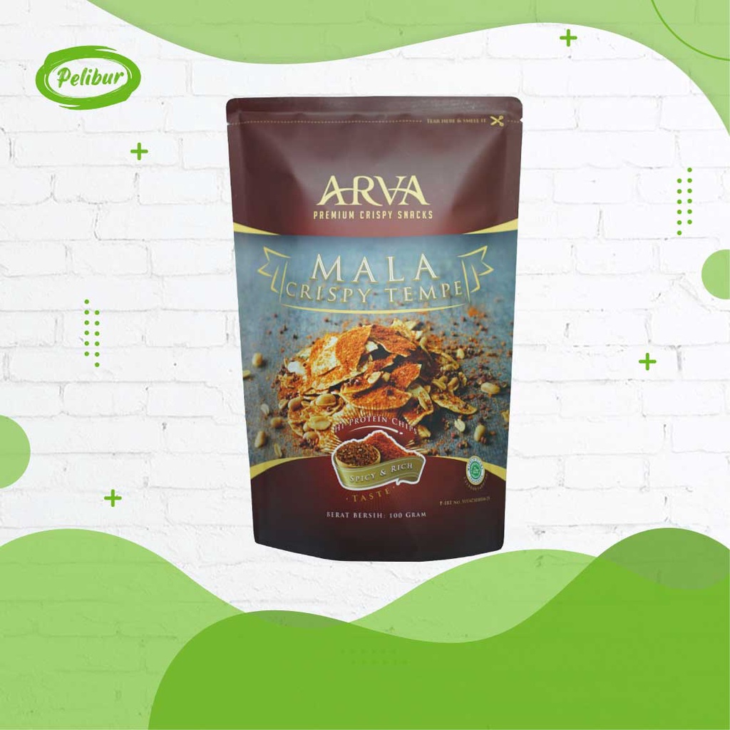 

Keripik Tempe Mala Arva Enak 80g