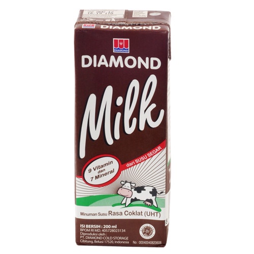 

Diamond Uht Milk Chocolate 200 Ml