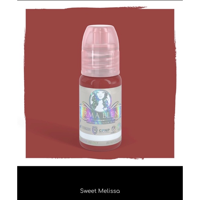 Permablend Pigments SWEET MELISA Sulam Alis Perma Blend 15ml