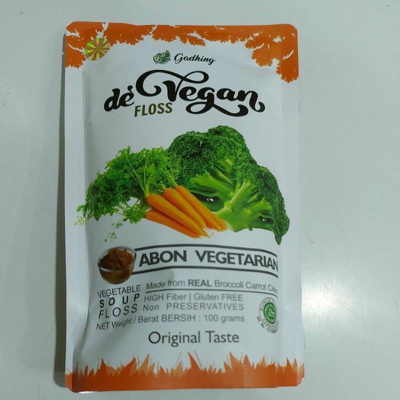 ABON VEGETARIAN, VEGETABLE SOUP FLOSS, 100g, DE VEGAN