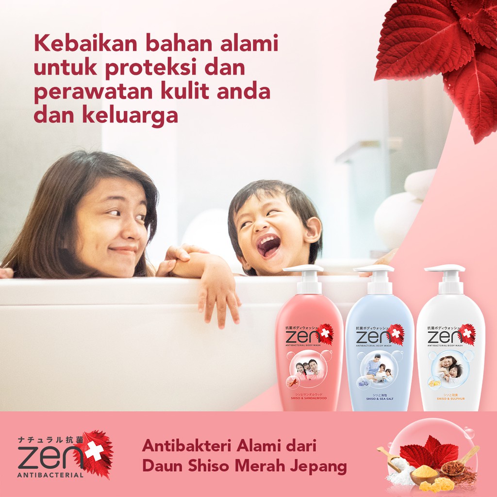 ZEN Antibacterial Body Soap Sabun Cair