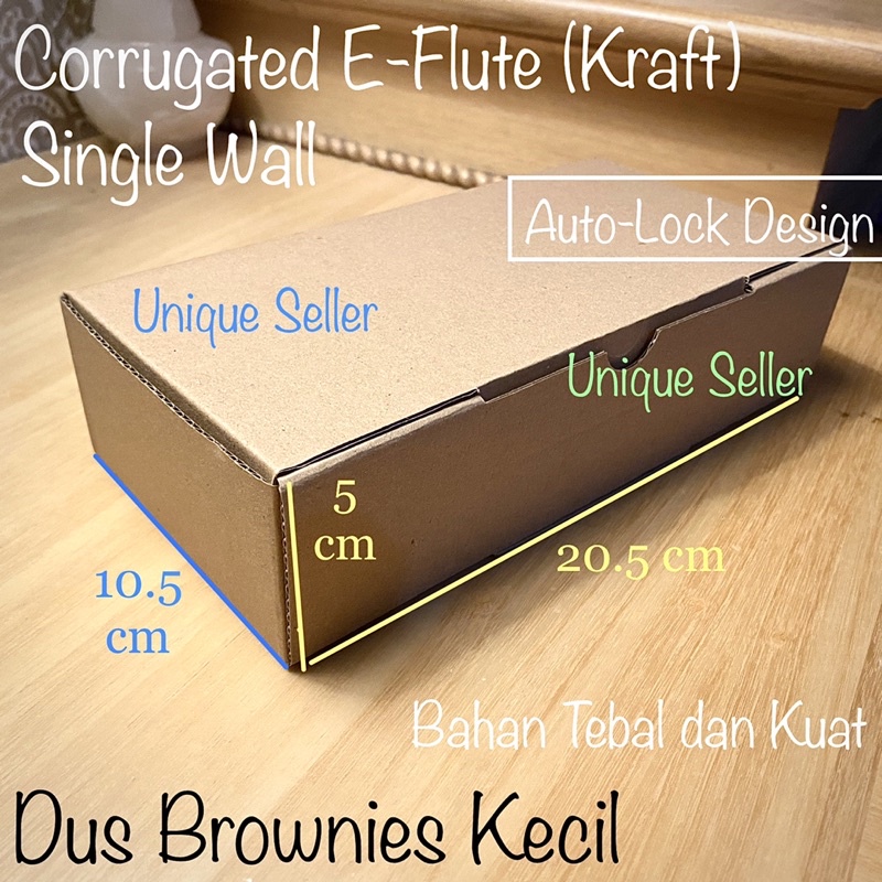 Dus 20x10x5 Eflute Polos / Dus Box Kotak Hampers 20x10x5 Eflute Polos / Dus Brownies 20x10 x 5 / Dus Coklat Corrugated EFlute 20 x 10 x 5 / Dus Box Kotak Packing Olshop 20 x 10 x 5 / Dus Box Kotak Kue Bolen Uk 20x10 x 5