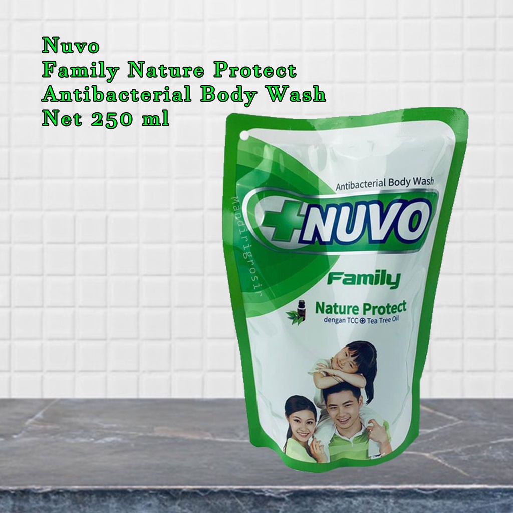 Sabun Cair *Nuvo *Family *nature protact *Sabun badan * 250ml