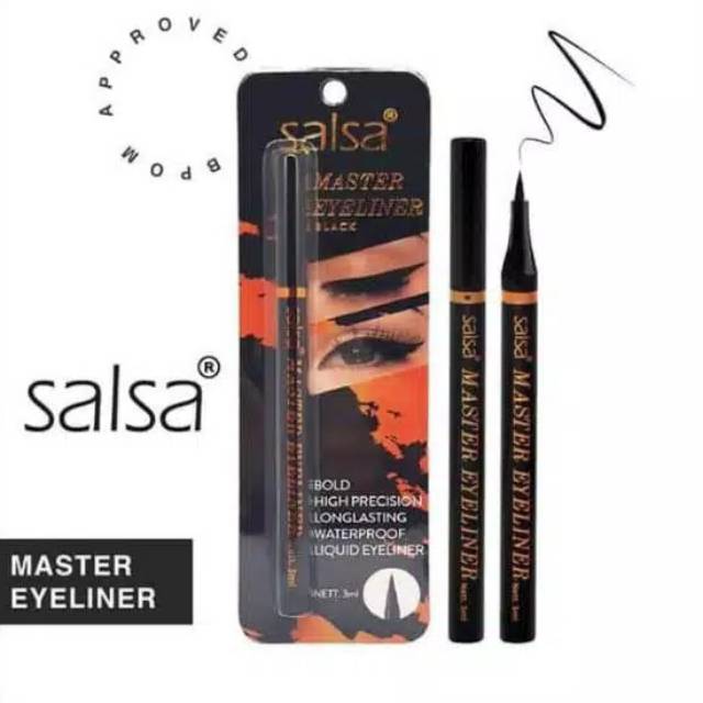 MASTER EYELINER LIQUD SALSA LONG LASTING