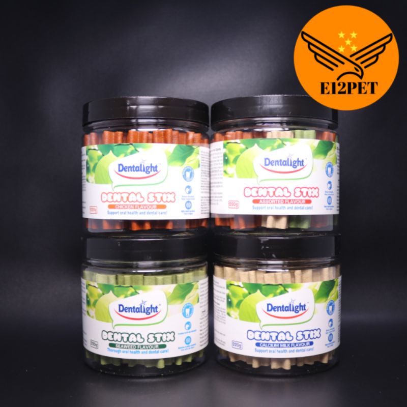 Dentalight Dental Stix 220gr Snack Anjing Dentalight/Dog Treat/Dental Denta Stix