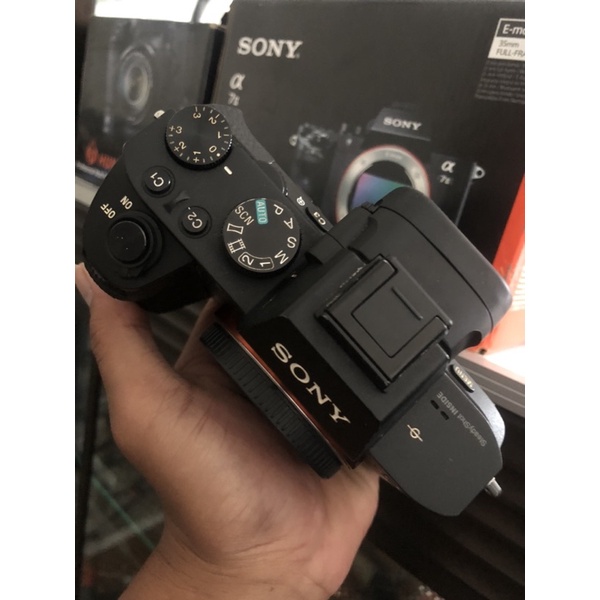 sony a7 mark ii  fulframe body only fulset box normal 100%