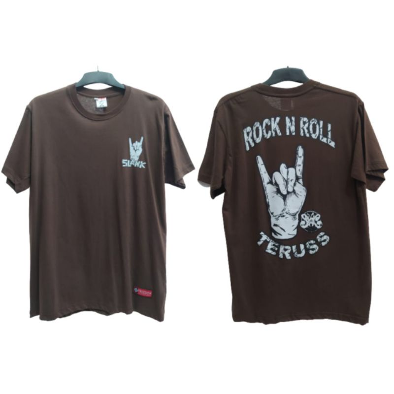 kaos Slank//kaos pendek//kaos pria//kaos distro//rock N roll