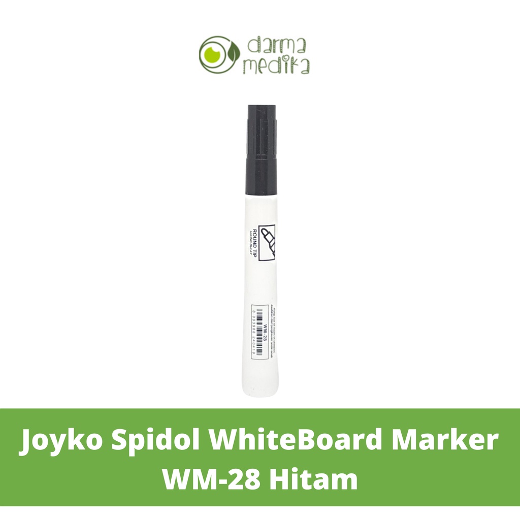 Spidol Papan Putih Joyko WM-28 HITAM per piece