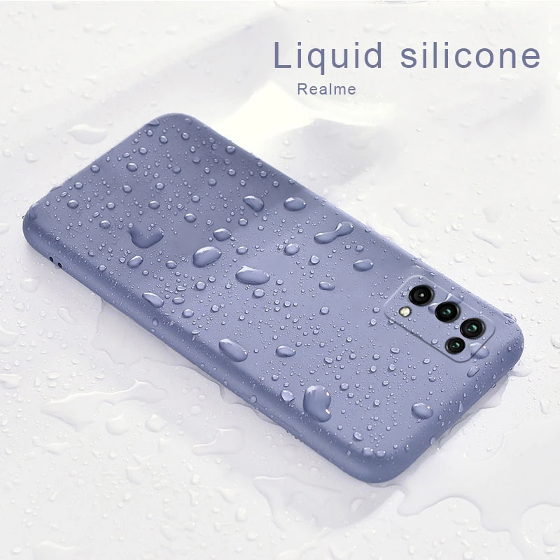 Casing Silikon Warna Permen Untuk Realme 9i 8 7 6 Pro 6i 5i 5 5G