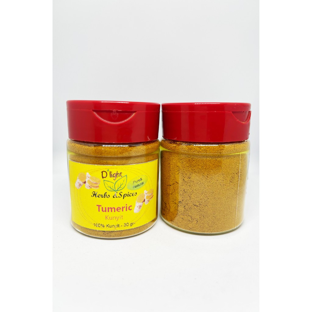 kunyit bubuk murni kunyit powder tumeric bubuk 100% Murni 30gr