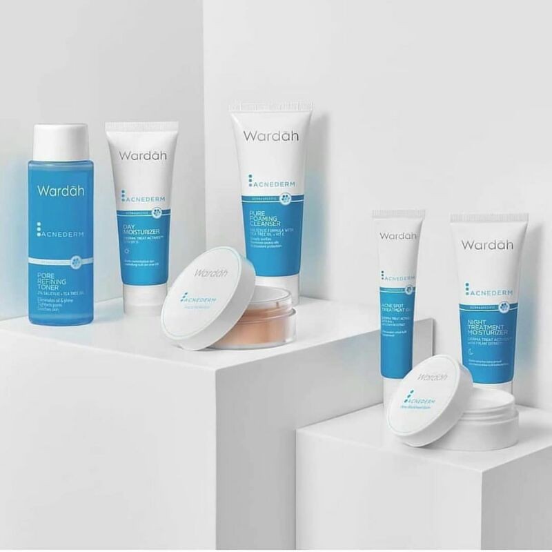 WARDAH Acnederm Complete Set 7pcs