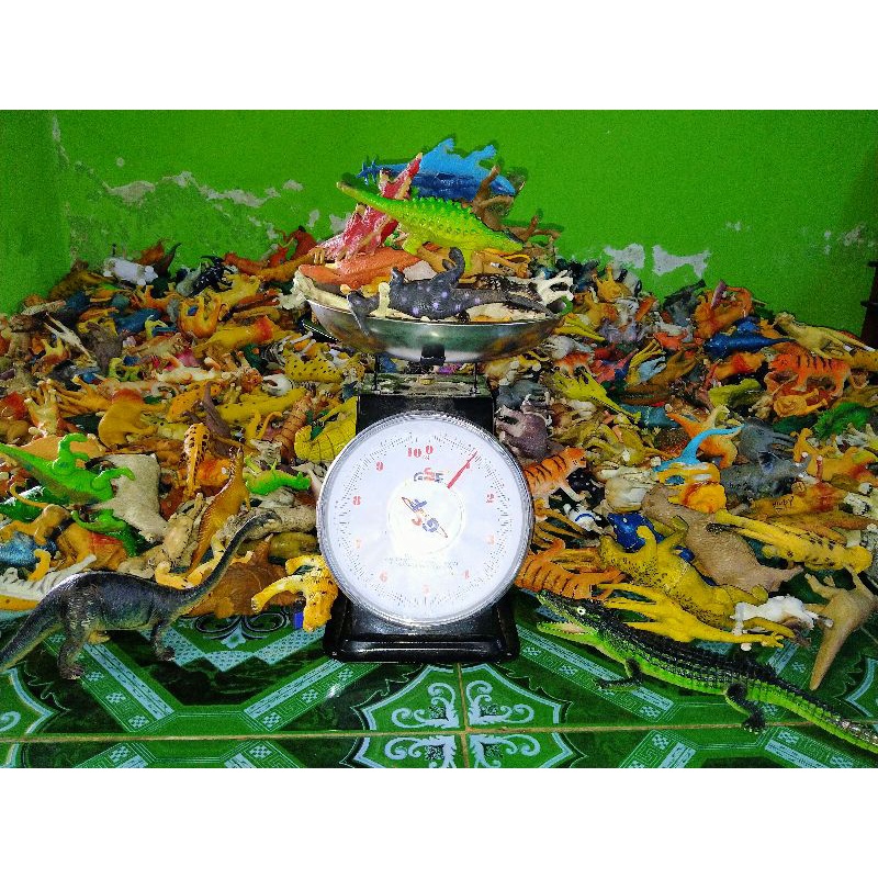 MAINAN HEWAN KARET KILOAN TERMURAH