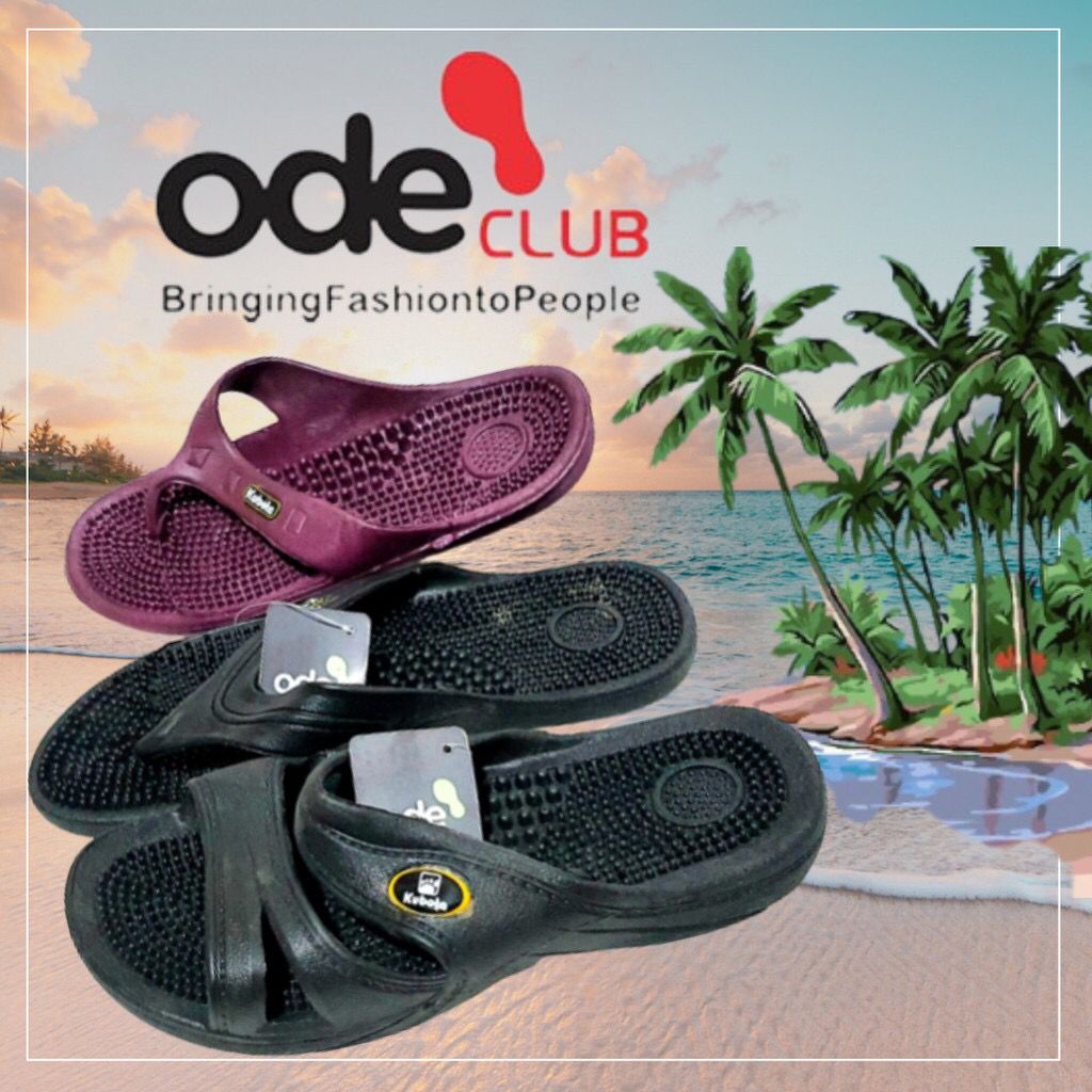 BELI 3 TETEP 3 kg SANDAL ODE ORIGINAL UNISEX SANDAL KESEHATAN BANYAK TONJOLAN EMPUK REFLEKSI