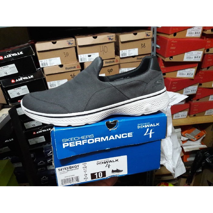 TERMURAH Asli SKECHERS GoWalk 4 MAGNIFICENT Original. Sepatu Pria. Sneakers