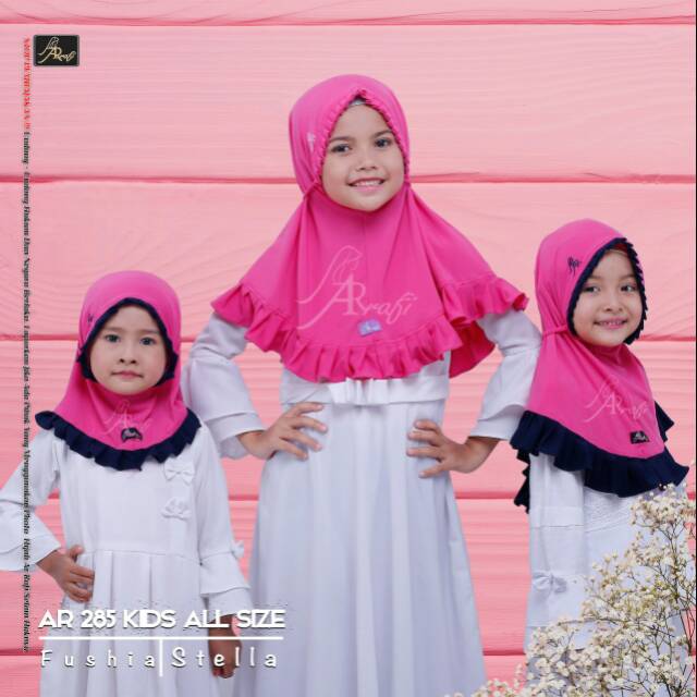 AR RAFI STORE 🌼 AR 285 KIDS 🌼 ORI HIJAB AR RAFI KIDS KCB HUSNA