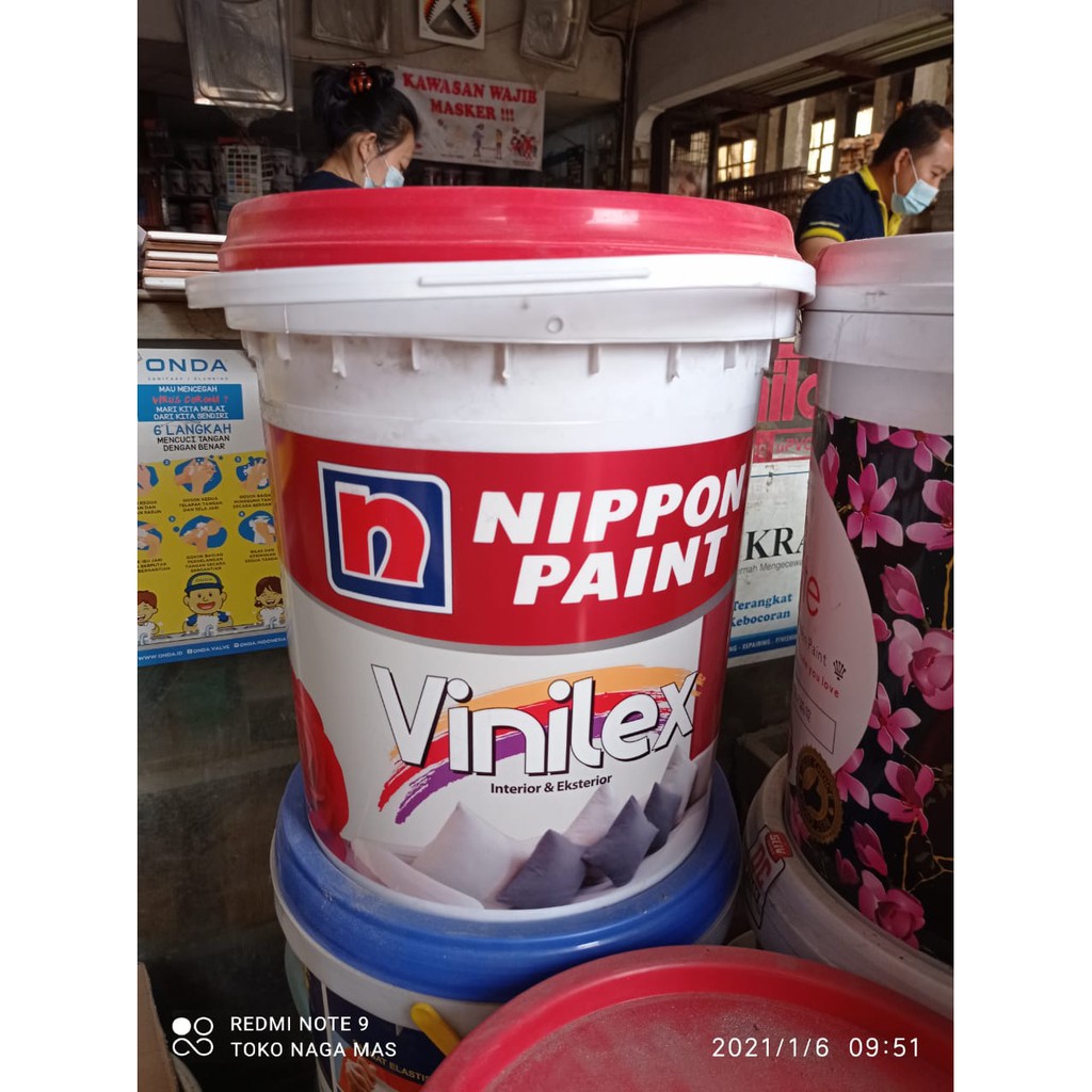 CAT VINILEX 25 KG ORI//CAT VINILEX PAIL