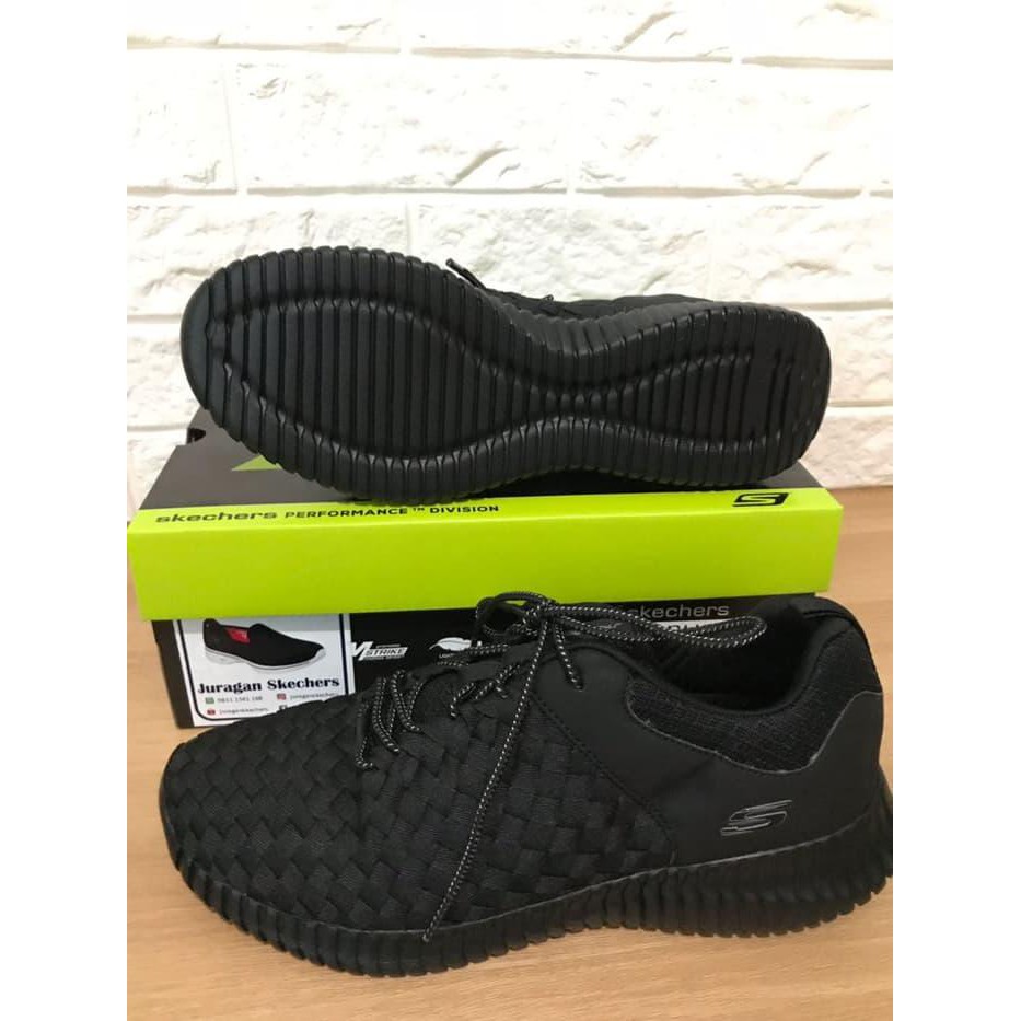 Sepatu Sketcher Skechers Belser - Hitam, 40