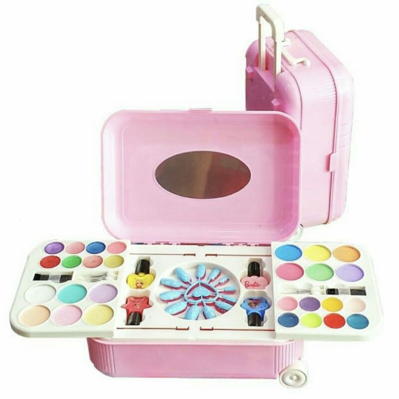 Mainan Anak Perempuan Kitty Nail Art Koper Set Alat Make Mainan Anak Perempuan Kitty Nail Art Koper Set Alat Make