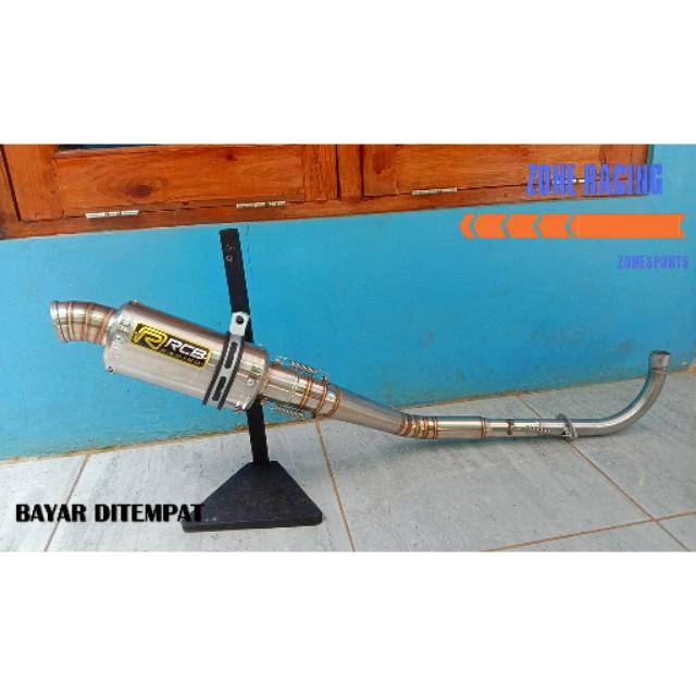 Knalpot RCB Jupiter Vega Supra Smash Shogun Blade Revo Legenda Gren Mx New Mx King Dll