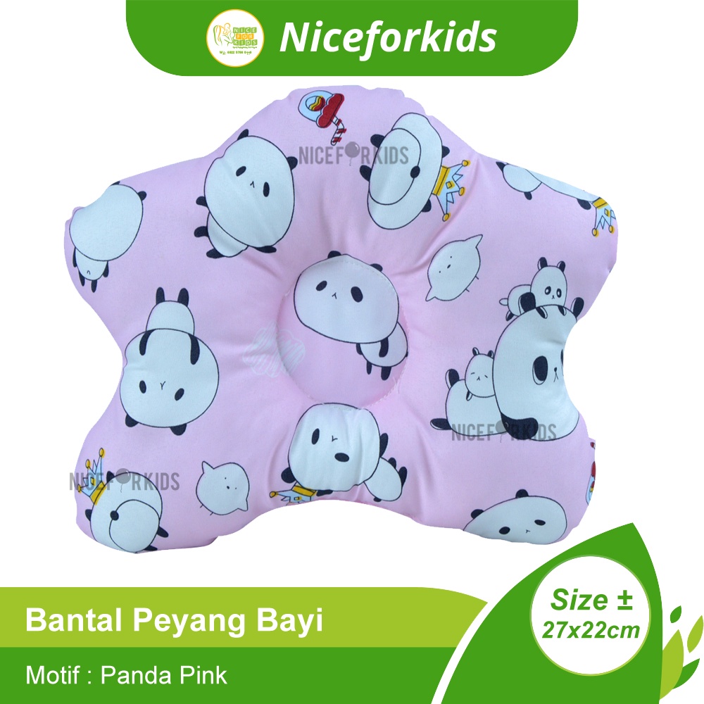 Bantal Peyang Bayi Karakter Lucu / Bantal Peyang Khusus Bayi