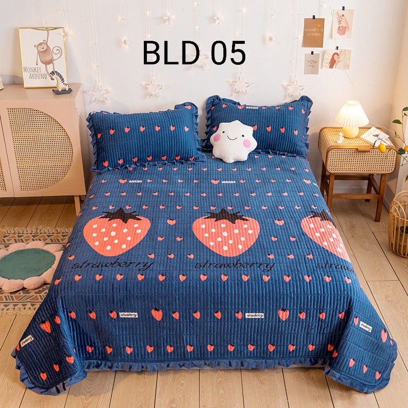 SPREI BLUDRU / BLANKET BISA UTK 2 UKURAN KASUR 160CM DAN 180 CM